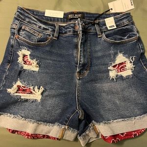 Judy Blue Handkerchief shorts